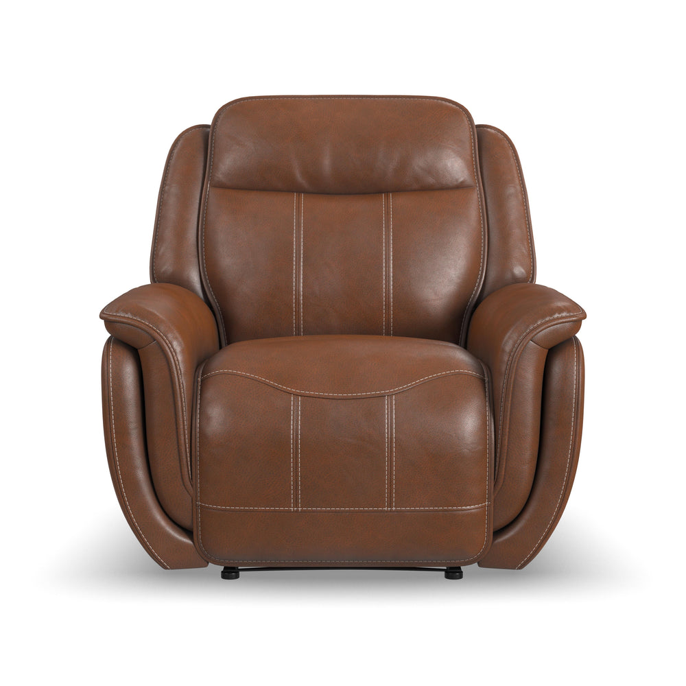 Swift Power Recliner With Power Headrest & Lumbar Hazelnut