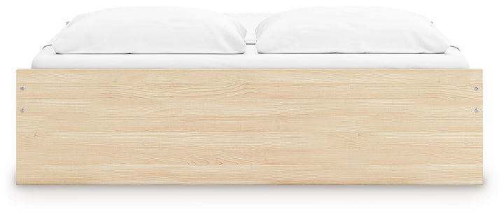 Onita - King Platform Bed - Natural by Ashley Furniture product image