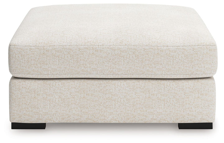 Donelson Creek - Oversized Accent Ottoman - Vanilla