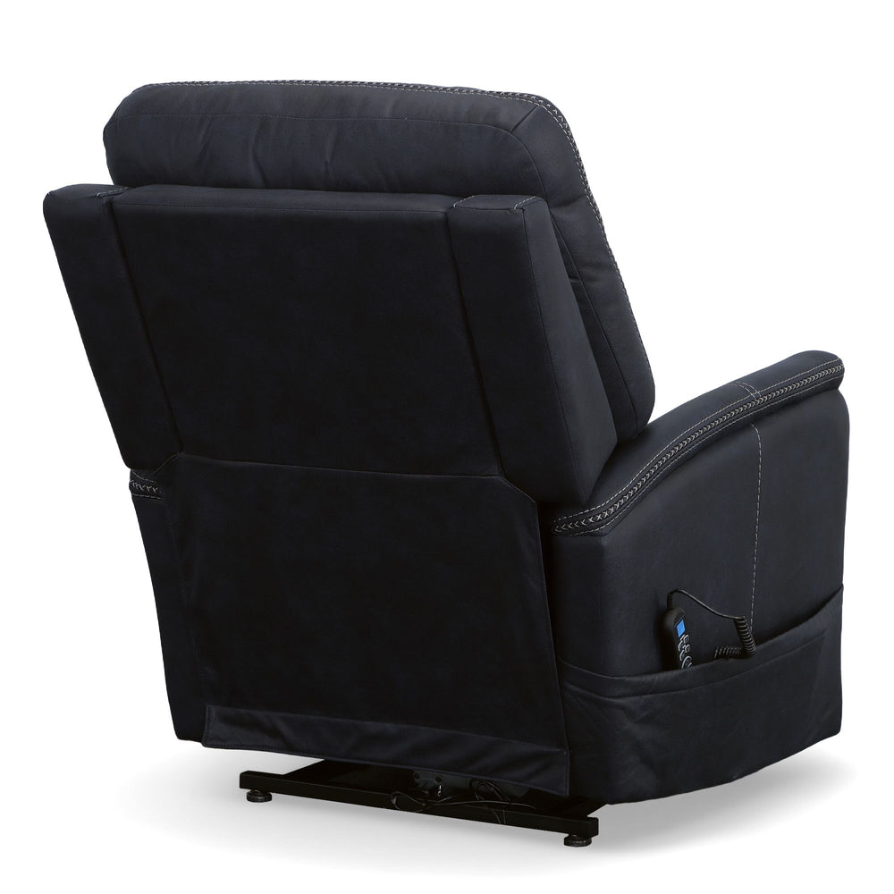 Atlas Fabric Power Lift Recliner with Power Headrest & Lumbar in Ocean