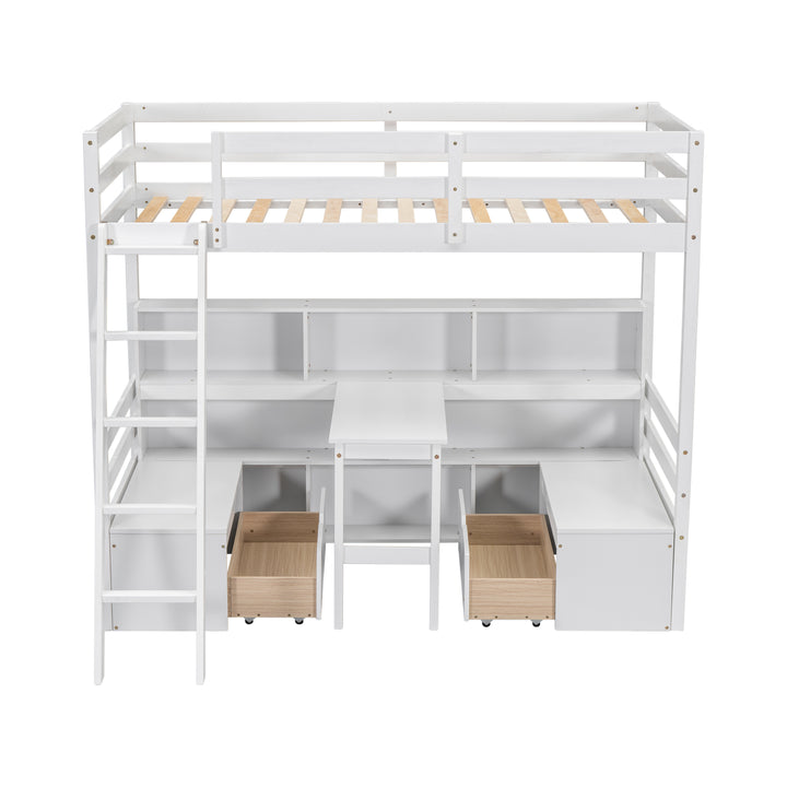 twin-loft-bed-with-storage-shelves-drawers-seat-and-desk-white-color