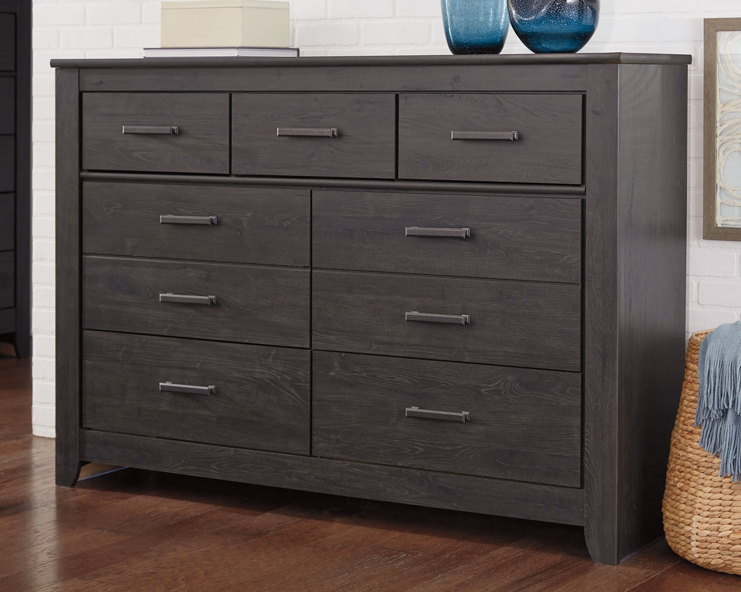 Brinxton - Seven Drawer Dresser - Charcoal