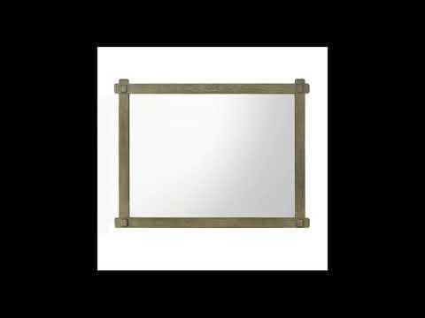 Colton - Mirror - Antique White Oak