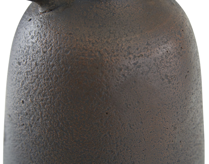 Aadeen - Vase - 14" - Distressed Brown