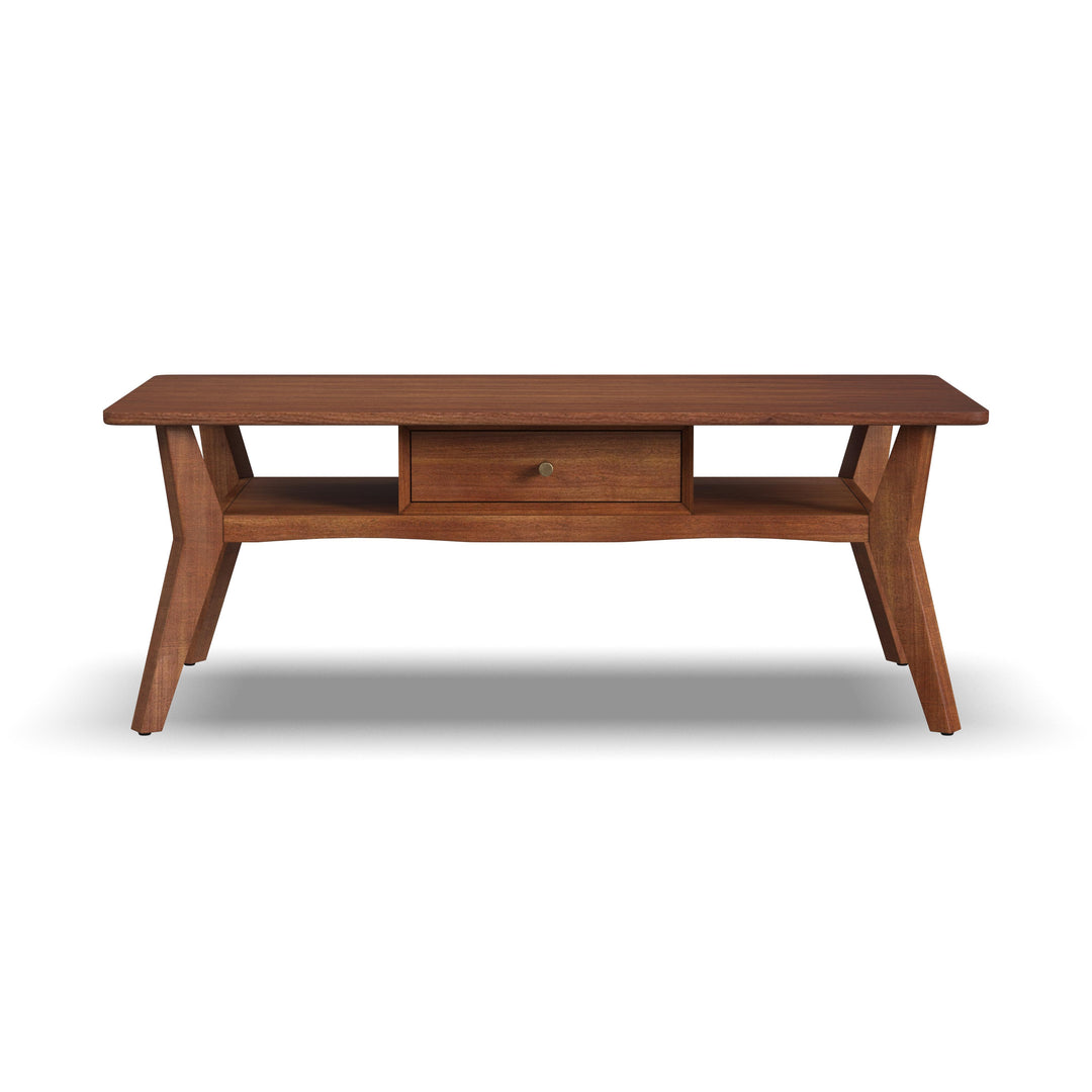 flexsteel-w1085-0312-ludwig-occasional-rectangular-coffee-table-with-drawer-dark-brown