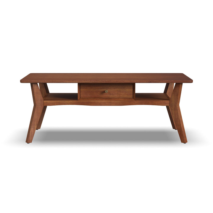 flexsteel-w1085-0312-ludwig-occasional-rectangular-coffee-table-with-drawer-dark-brown