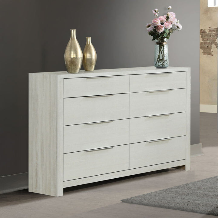 ACME Furniture Jehoram Dresser Beige Linen & Beige