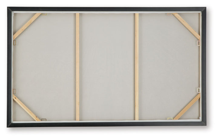 Waldard - Wall Art - Gray / Taupe / White