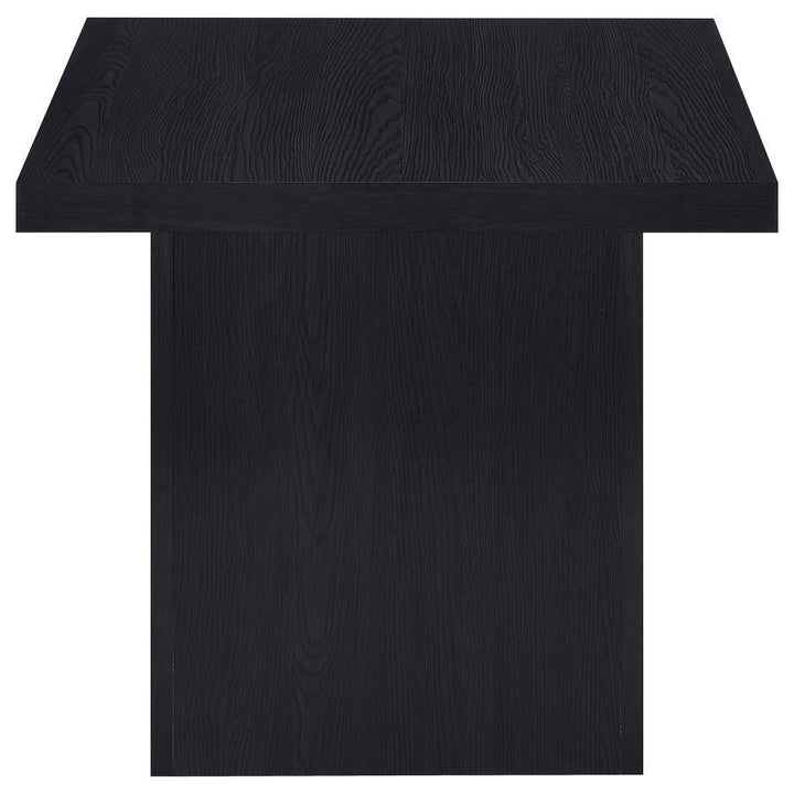 Max - 3 Piece Rectangular Coffee And End Table Set - Black