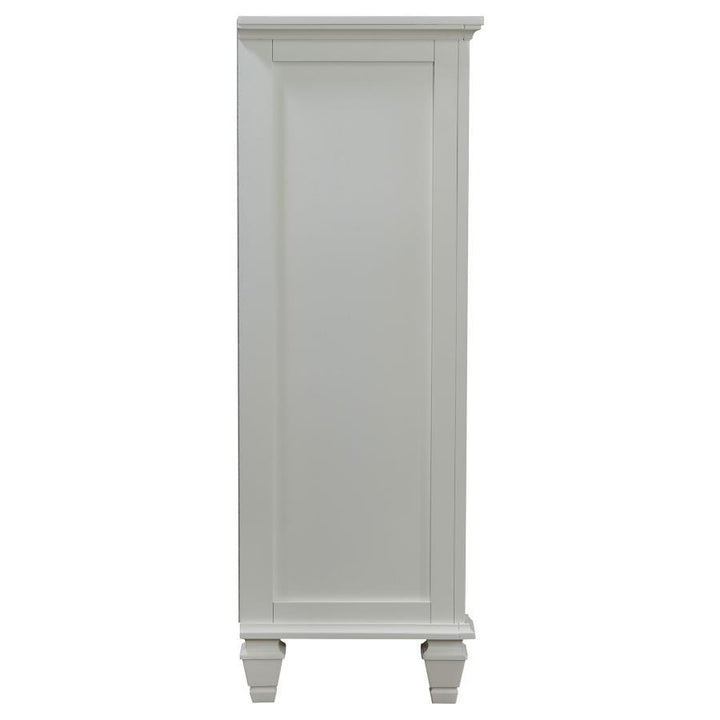 Sandy Beach - 5-Drawer Bedroom Chest - Cream White