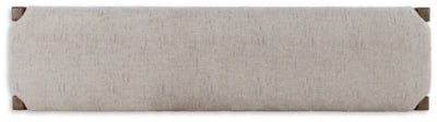 Cabalynn 63" Dining Bench - Light Brown Upholstered Bench modern furniture Contempo Furniture