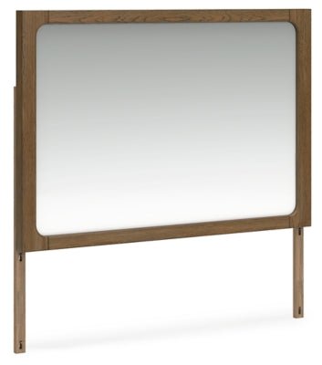 Cabalynn Bedroom Mirror - Light Brown Mirror modern furniture Contempo Furniture