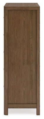 Cabalynn Chest of Drawers - Light Brown Accent Chest modern furniture Contempo Furniture