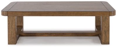 Cabalynn Coffee Table - Light Brown Cocktail Table modern furniture Contempo Furniture