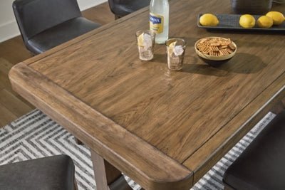 Cabalynn Counter Height Dining Table - Light Brown Counter Table modern furniture Contempo Furniture
