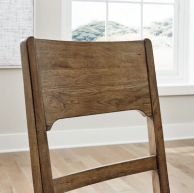 Cabalynn Dining Chair - Light Brown Chair Set modern furniture Contempo Furniture