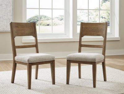 Cabalynn Dining Chair - Light Brown Chair Set modern furniture Contempo Furniture
