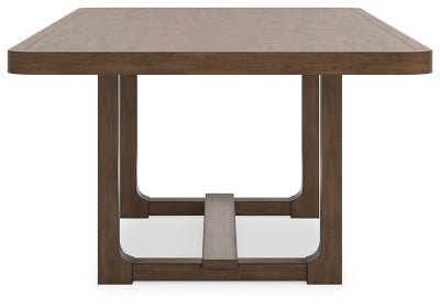 Cabalynn Dining Extension Table - Light Brown Dining Table with Extensions modern furniture Contempo Furniture