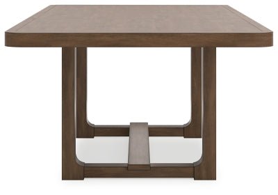 Cabalynn Dining Extension Table - Light Brown Dining Table with Extensions modern furniture Contempo Furniture