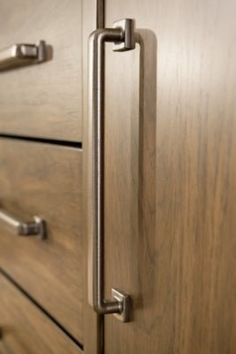 Cabalynn Dining Server - Light Brown Server modern furniture Contempo Furniture