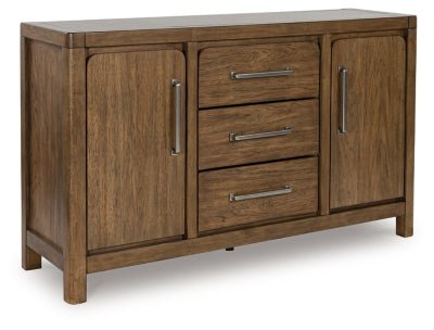 Cabalynn Dining Server - Light Brown Server modern furniture Contempo Furniture