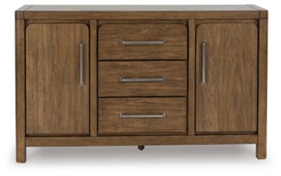 Cabalynn Dining Server - Light Brown Server modern furniture Contempo Furniture