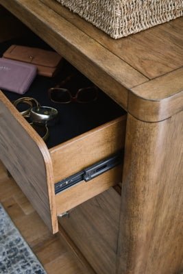 Cabalynn Dresser - Light Brown Dresser modern furniture Contempo Furniture