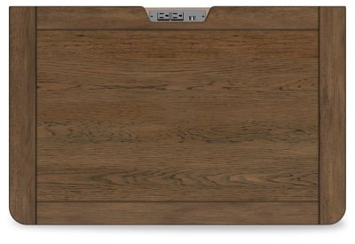 Cabalynn Nightstand - Light Brown Nightstand w/ Charging Station modern furniture Contempo Furniture