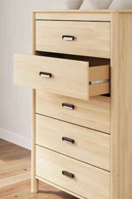 Cabinella Chest of Drawers - Beige Accent Chest modern furniture Contempo Furniture