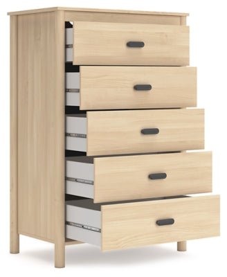 Cabinella Chest of Drawers - Beige Accent Chest modern furniture Contempo Furniture