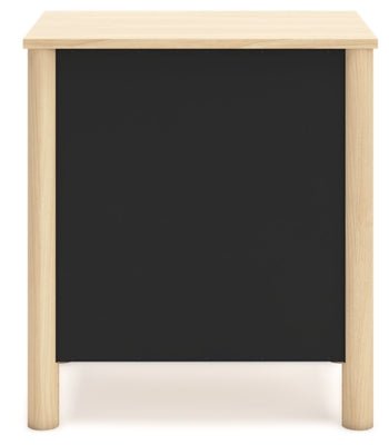 Cabinella Nightstand - Beige Accent Nightstand modern furniture Contempo Furniture