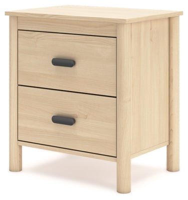 Cabinella Nightstand - Beige Accent Nightstand modern furniture Contempo Furniture