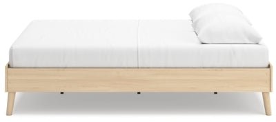 Cabinella Queen Platform Bed - Beige Platform Bed modern furniture Contempo Furniture