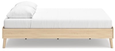 Cabinella Queen Platform Bed - Beige Platform Bed modern furniture Contempo Furniture