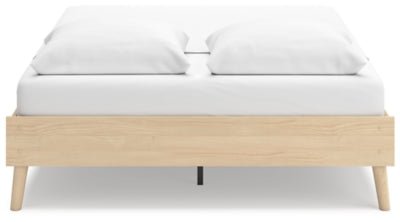 Cabinella Queen Platform Bed - Beige Platform Bed modern furniture Contempo Furniture