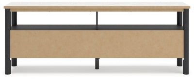 Cadmori 72" TV Stand - Black TV Stand modern furniture Contempo Furniture