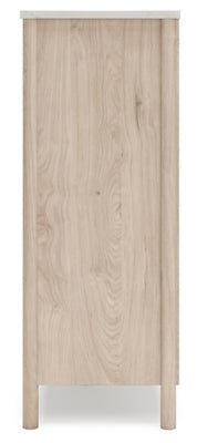 Cadmori Chest of Drawers - Beige Accent Chest modern furniture Contempo Furniture