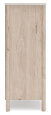 Cadmori Chest of Drawers - Beige Accent Chest modern furniture Contempo Furniture