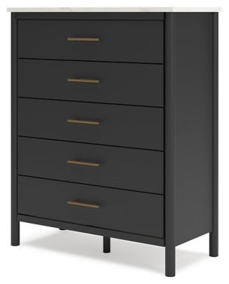 Cadmori Chest of Drawers - Black Accent Chest modern furniture Contempo Furniture
