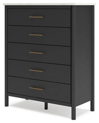 Cadmori Chest of Drawers - Black Accent Chest modern furniture Contempo Furniture