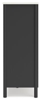 Cadmori Chest of Drawers - Black Accent Chest modern furniture Contempo Furniture