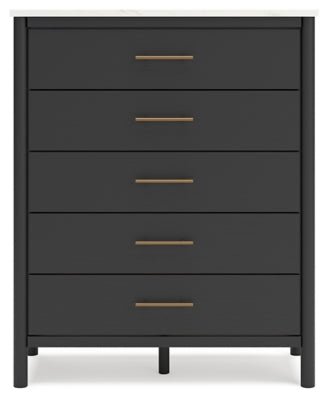 Cadmori Chest of Drawers - Black Accent Chest modern furniture Contempo Furniture