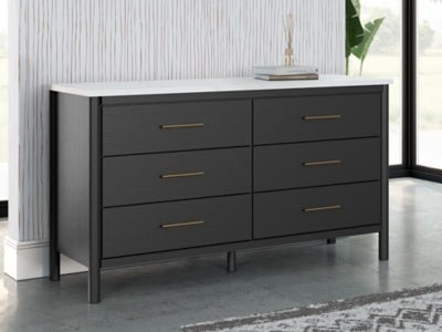 Cadmori Dresser - Black Dresser modern furniture Contempo Furniture