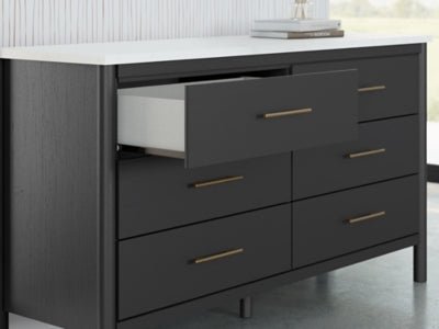 Cadmori Dresser - Black Dresser modern furniture Contempo Furniture