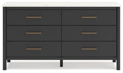 Cadmori Dresser - Black Dresser modern furniture Contempo Furniture
