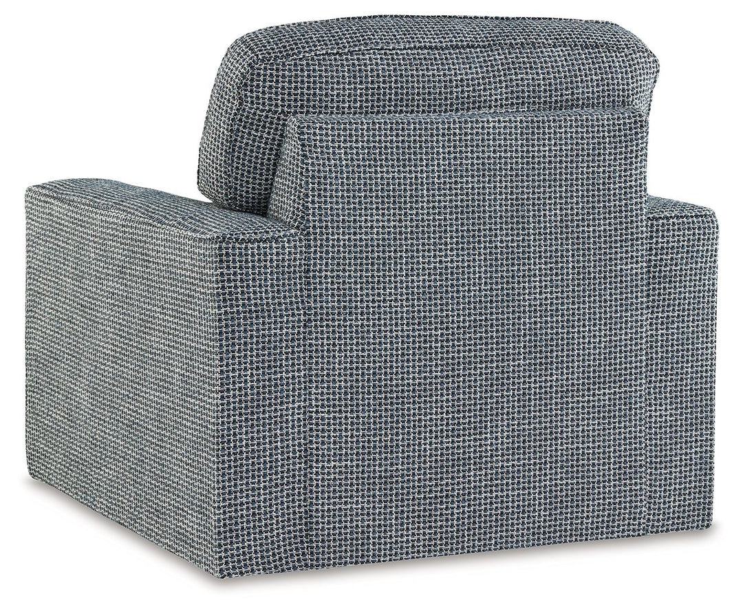 Olwenburg - Swivel Accent Chair - Denim