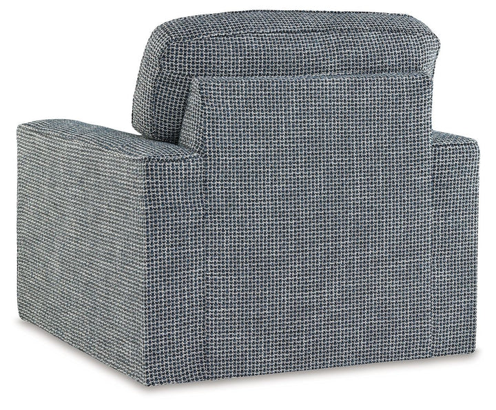 Olwenburg - Swivel Accent Chair - Denim