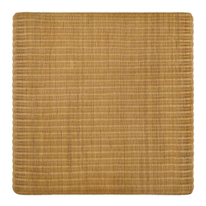 Cahya - Square Woven Rattan Coffee Table - Natural Coffee Table modern furniture Contempo Furniture