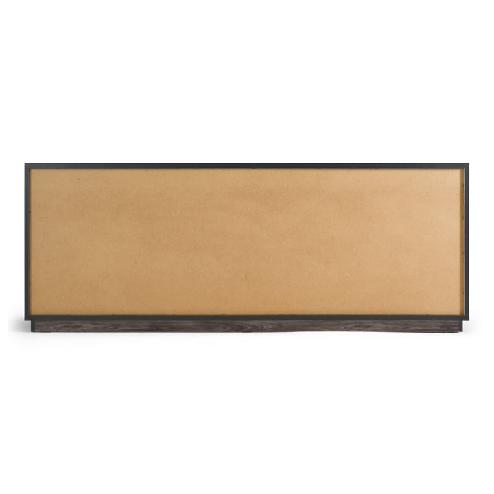 Cairo - Modern Grey Elm and White/Grey Marble Pattern Buffet