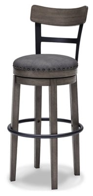 Caitbrook Bar Height Bar Stool - Gray Bar Height (28" - 30") modern furniture Contempo Furniture
